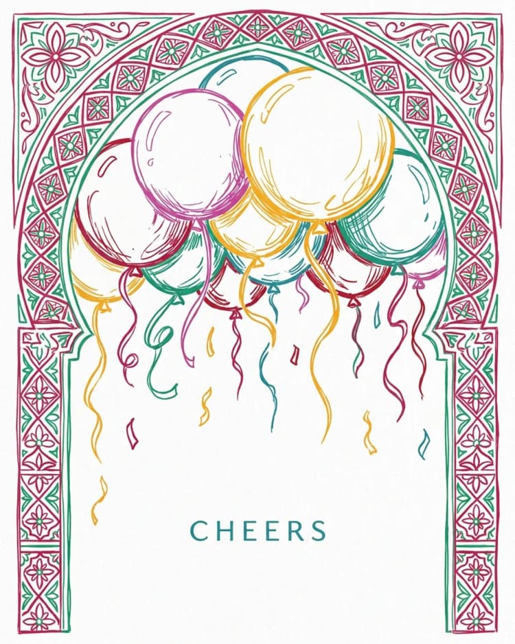 Cheers invite cover