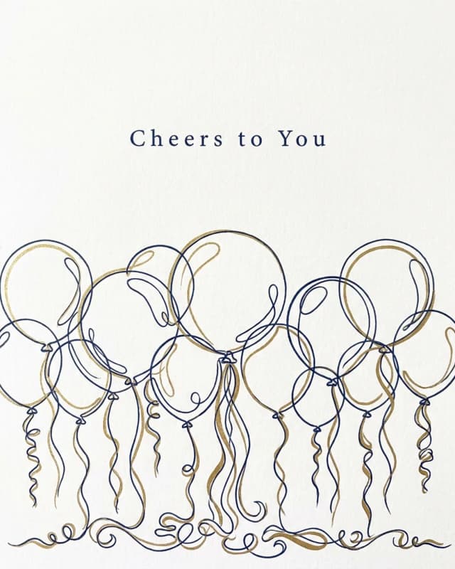 Cheers to You invitation design