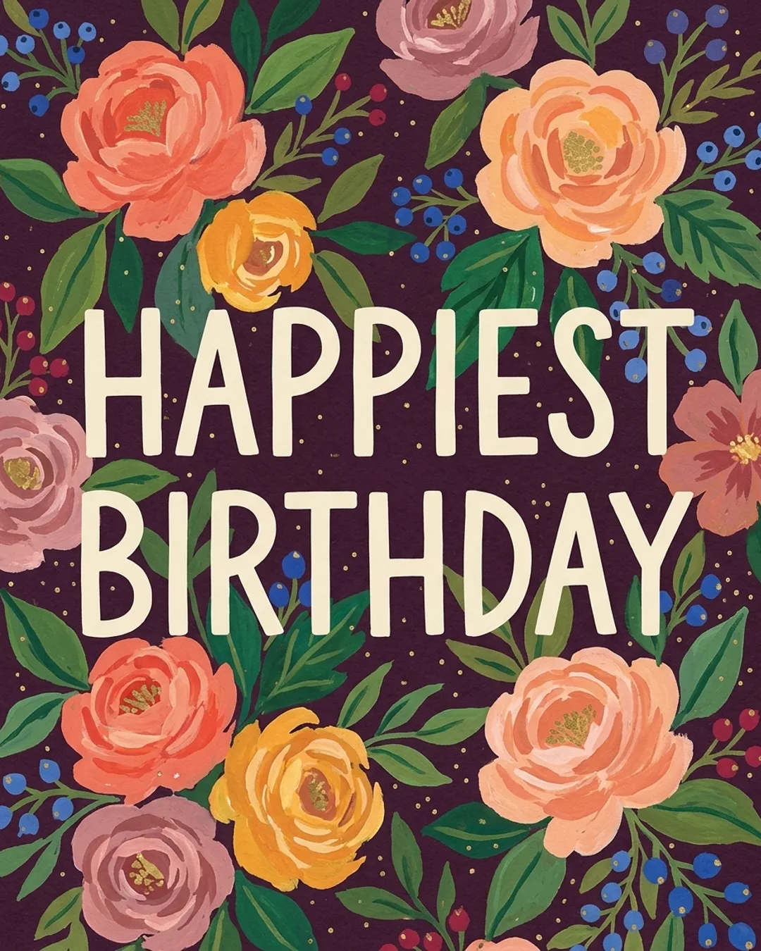 Happiest birthday