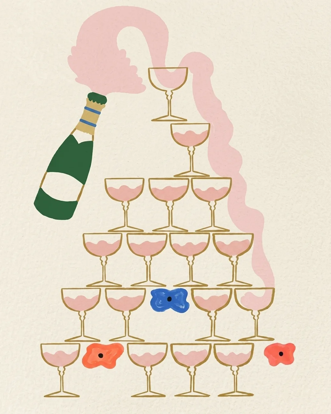Champagne Tower