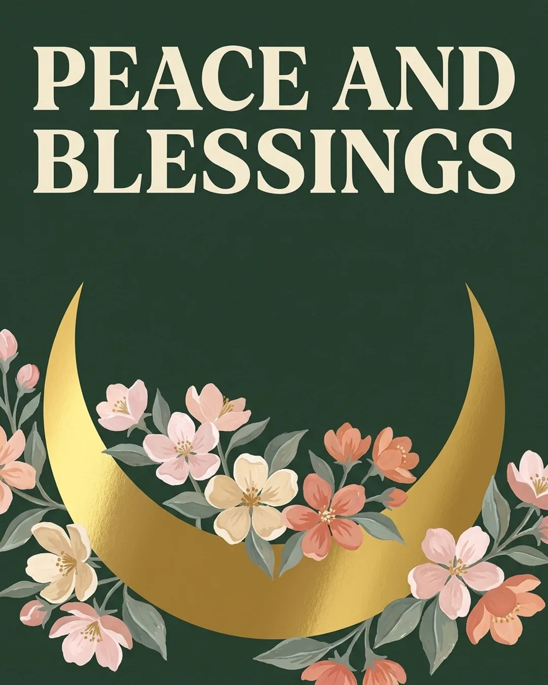Peace and blessings