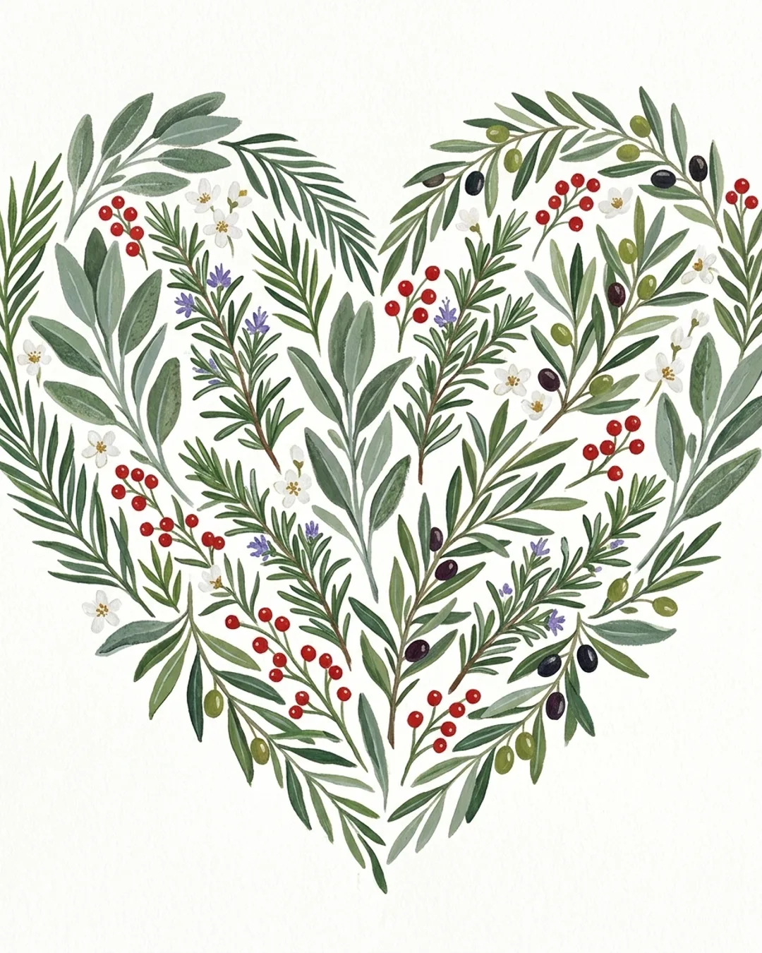 Herb Garden Heart