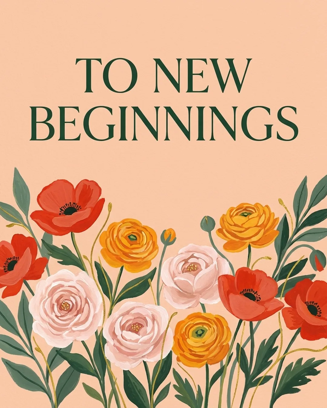 To new beginnings