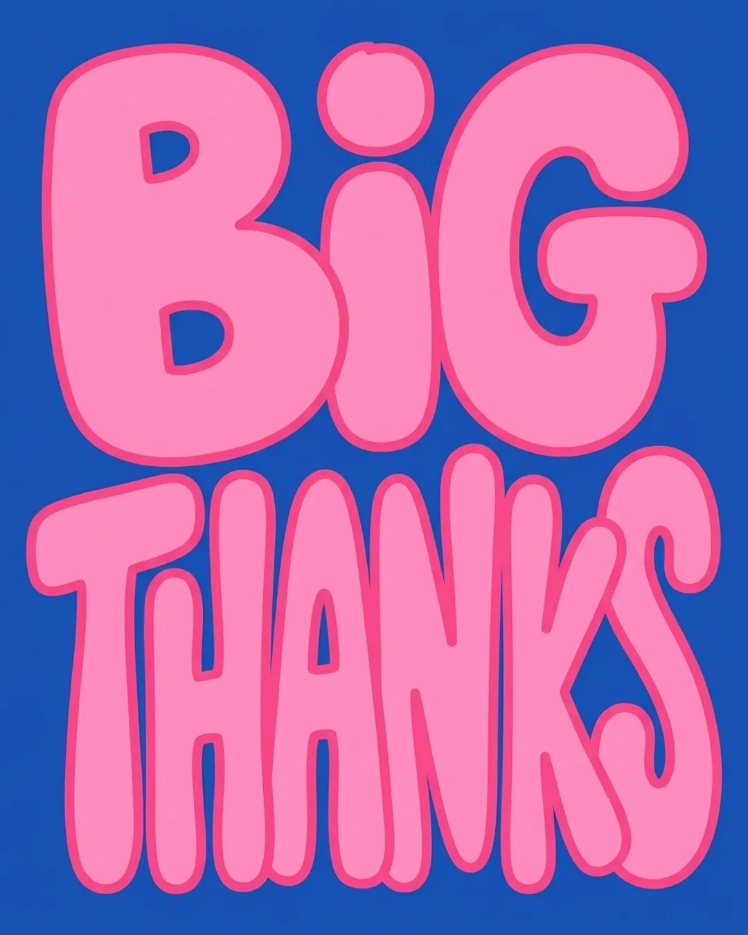 Big thanks