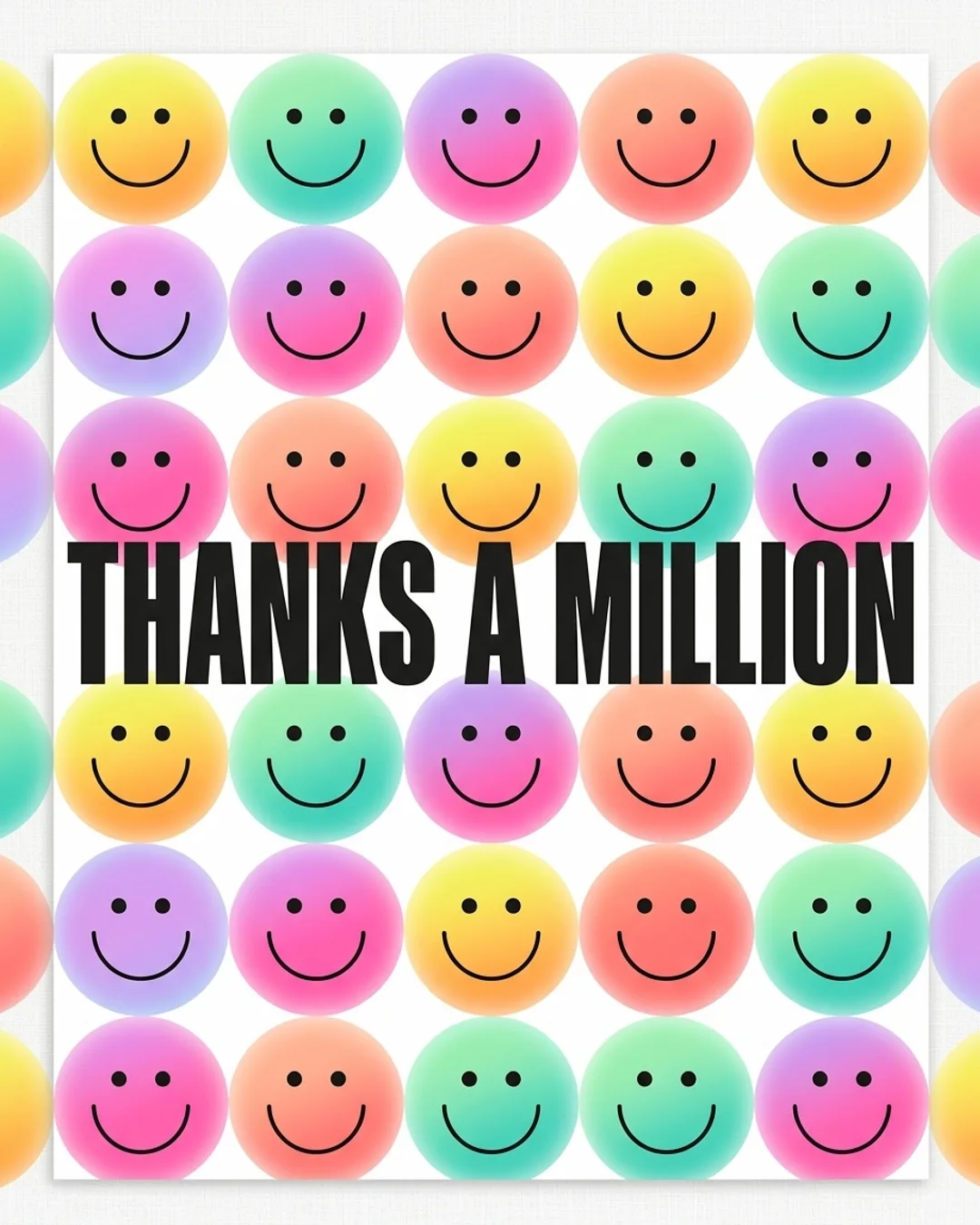 Thanks a million