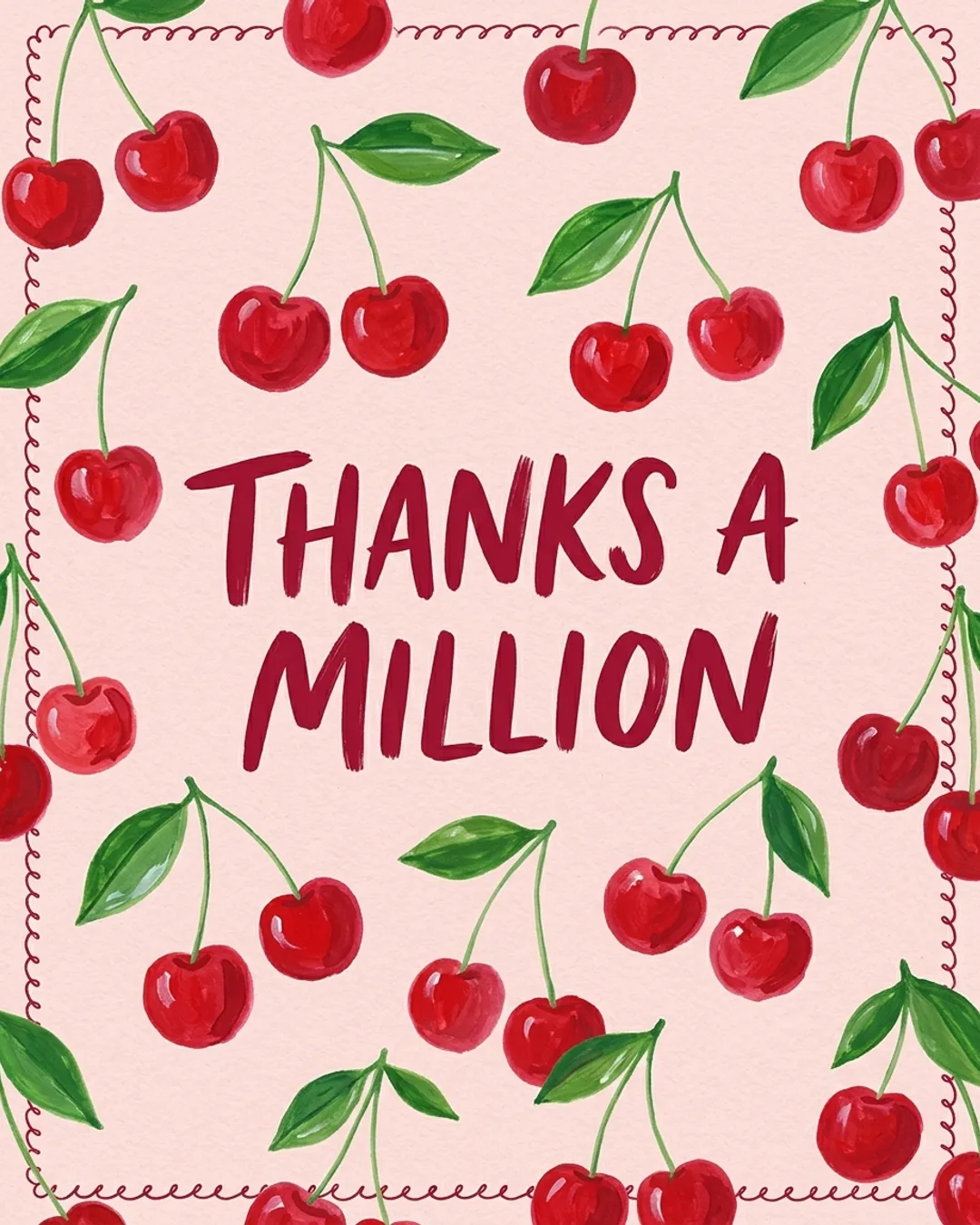 Thanks a million