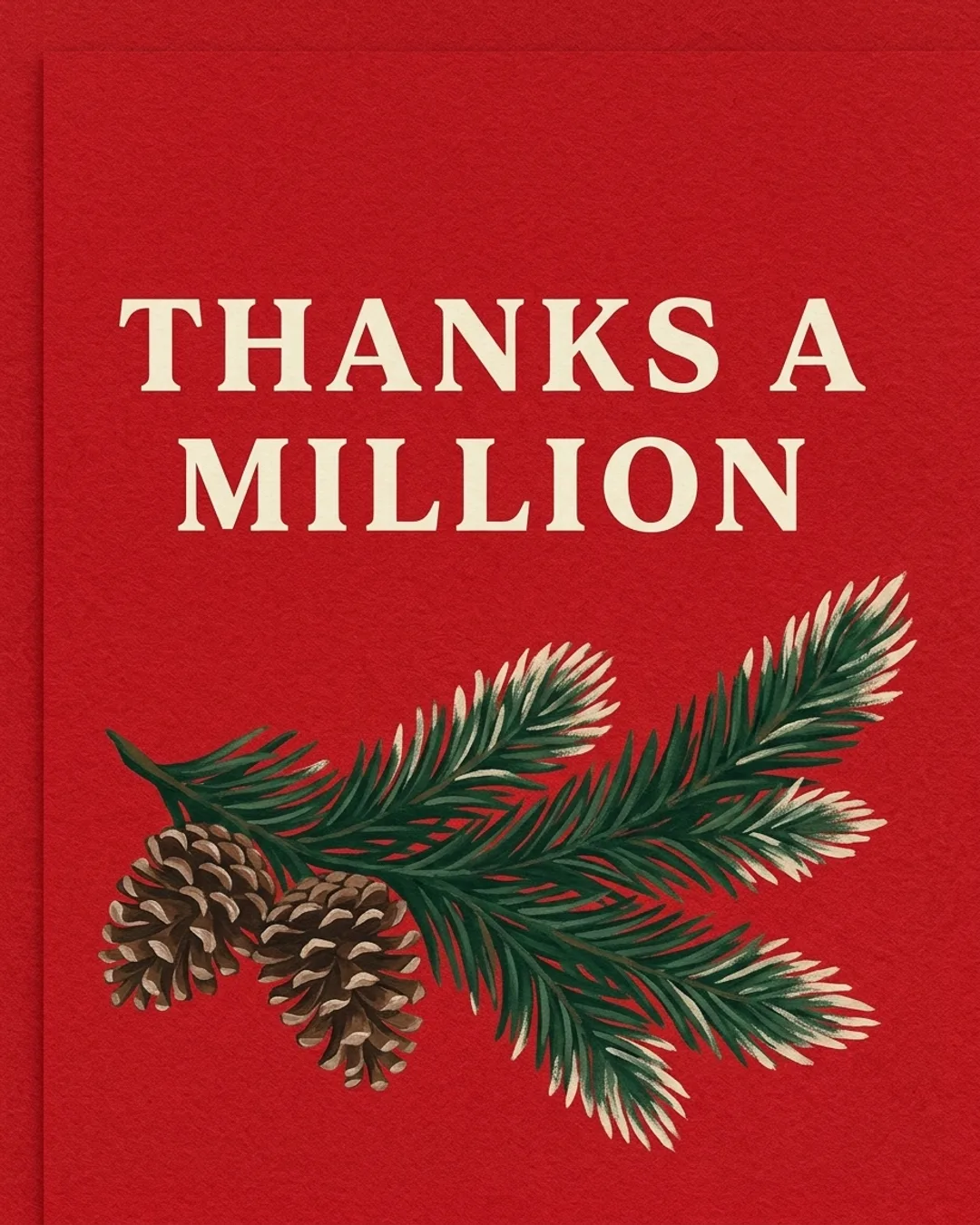 Thanks a million