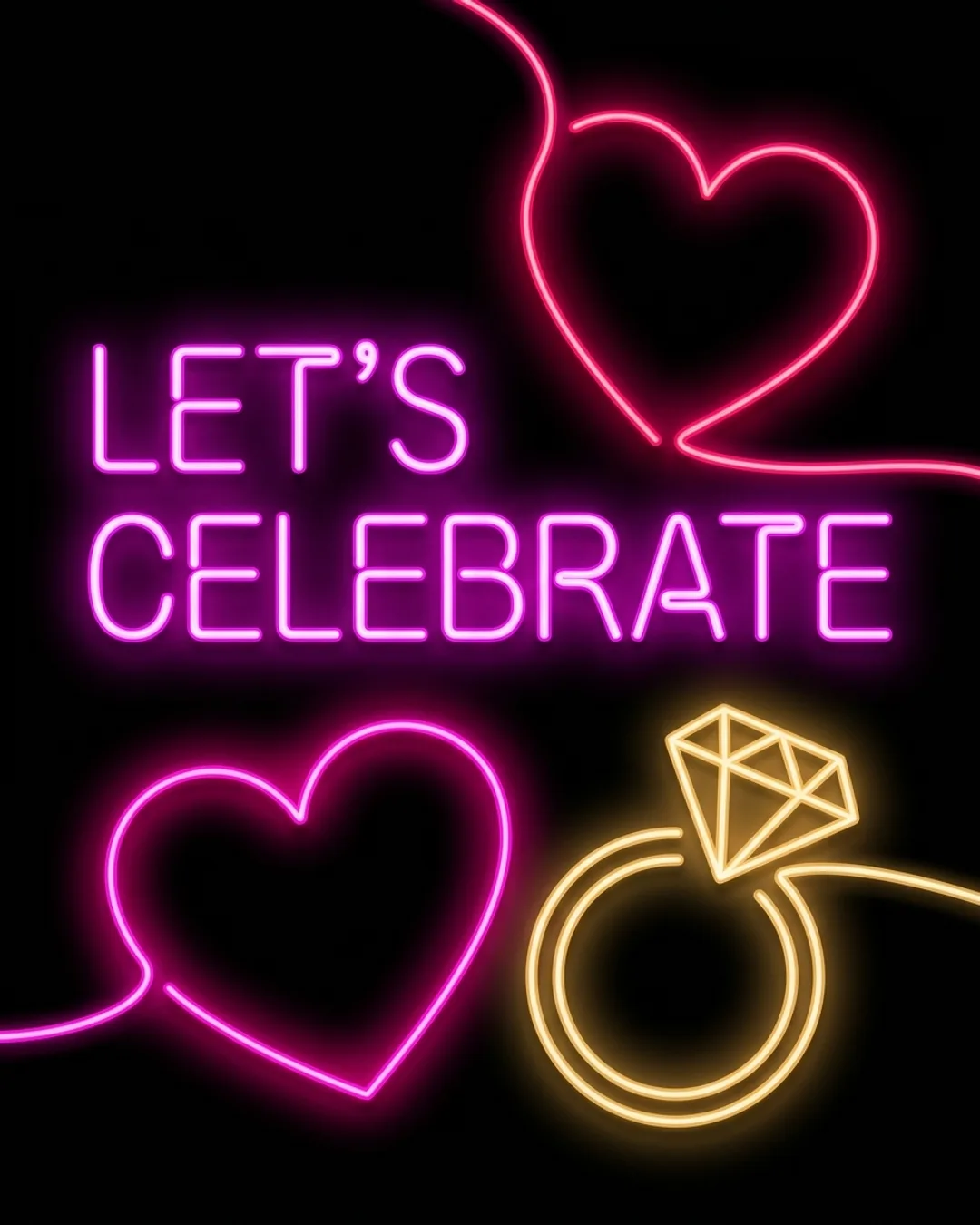 Neon Hearts