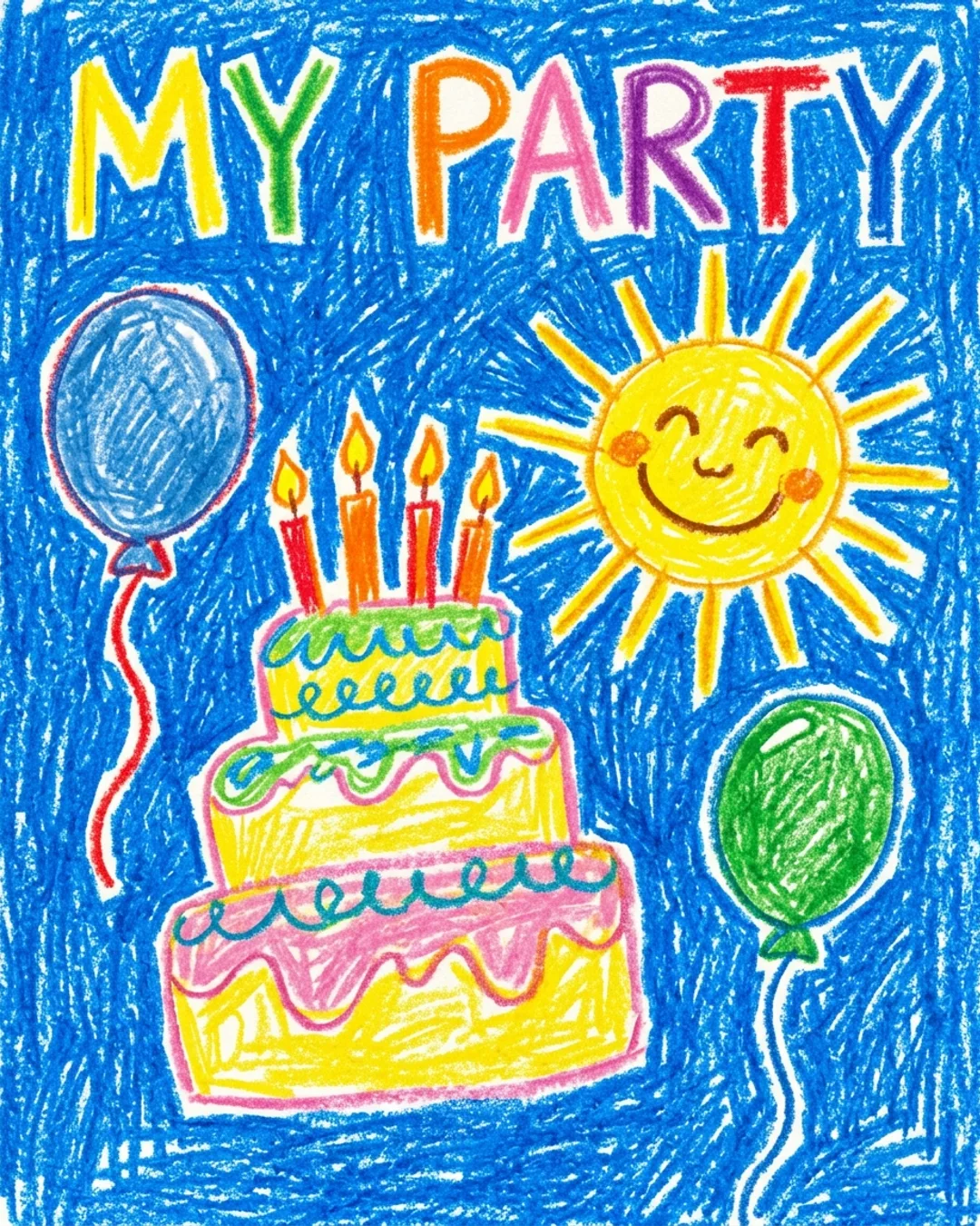 Crayon Drawing
