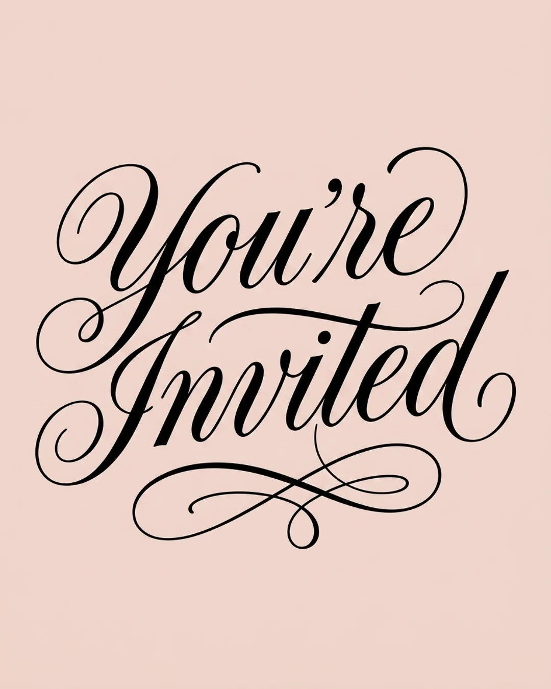 You're Invited