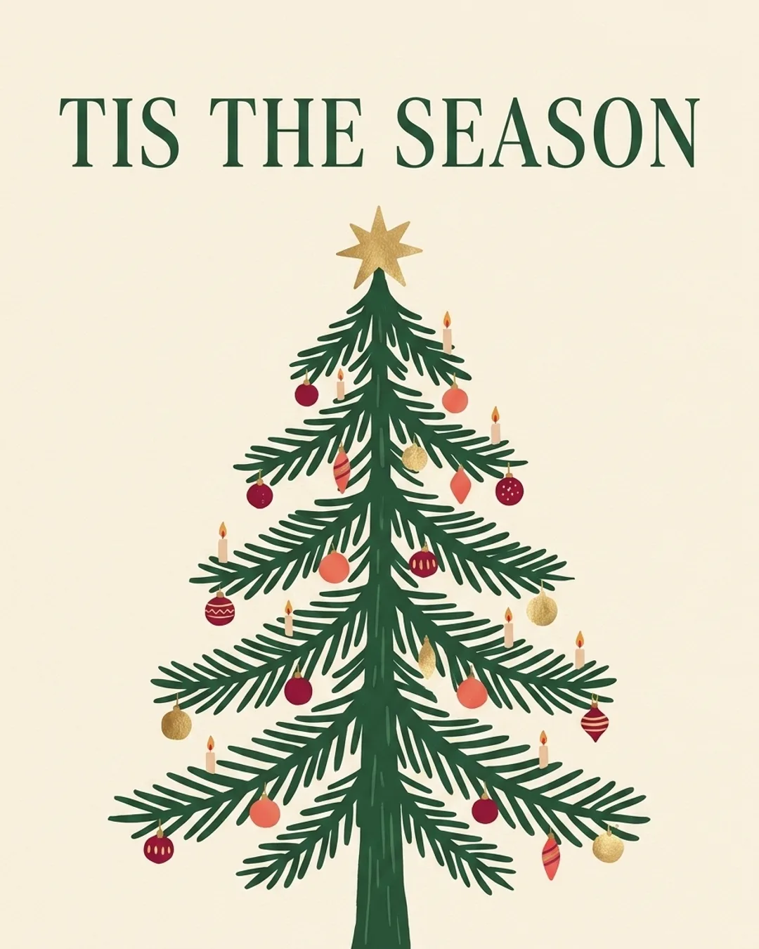 Tis The Season invite cover