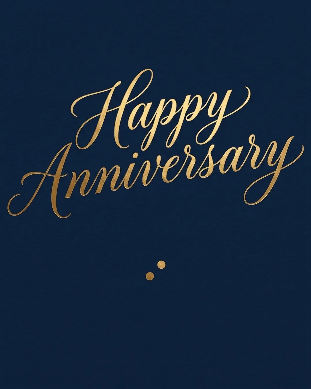 Happy Anniversary invite cover