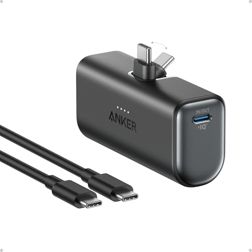 Anker Nano Power Bank (5K, Built-In USB-C)